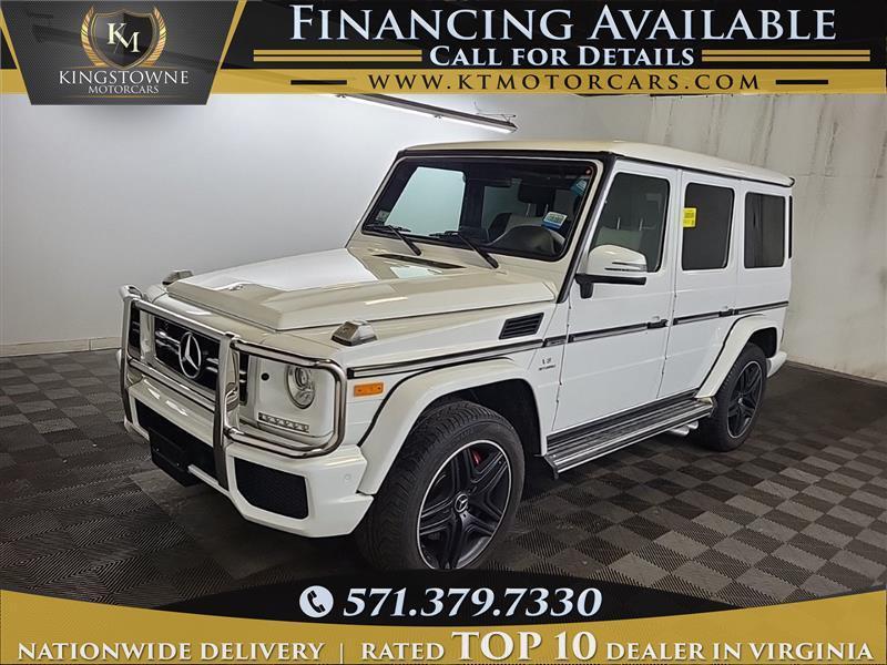 used 2018 Mercedes-Benz AMG G 63 car, priced at $75,995