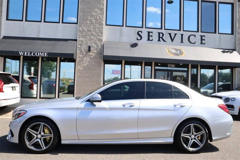 used 2015 Mercedes-Benz C-Class car, priced at $11,995