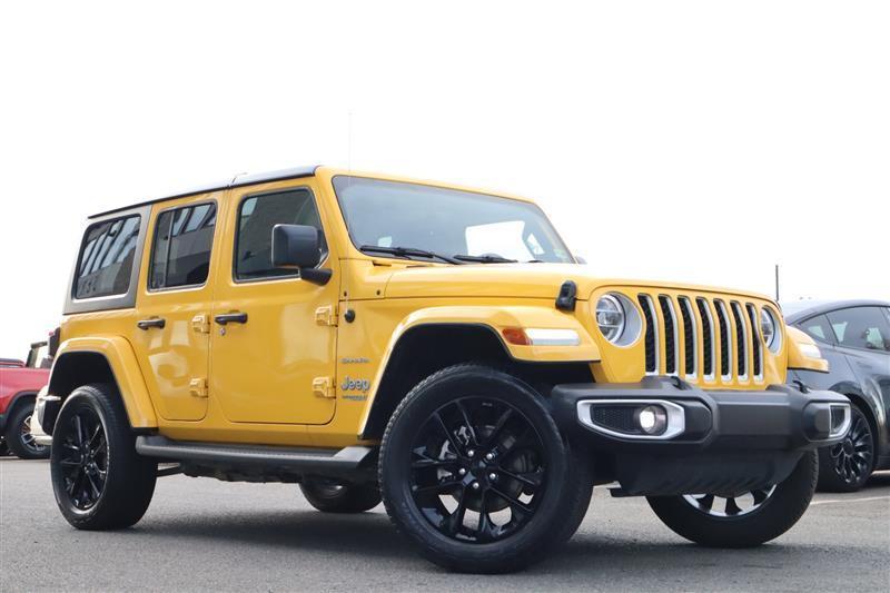 used 2021 Jeep Wrangler Unlimited 4xe car, priced at $28,995