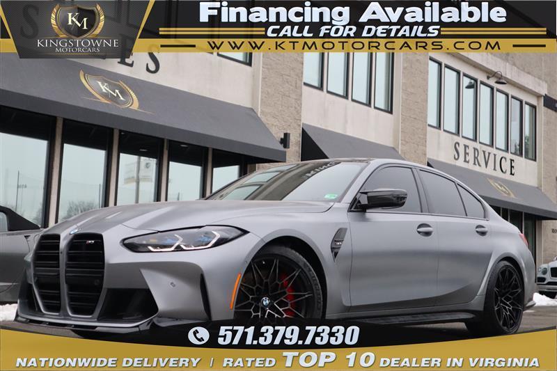 used 2024 BMW M3 car, priced at $81,495