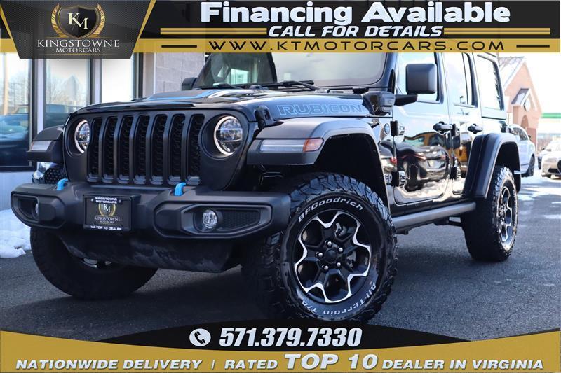 used 2021 Jeep Wrangler Unlimited 4xe car, priced at $32,495