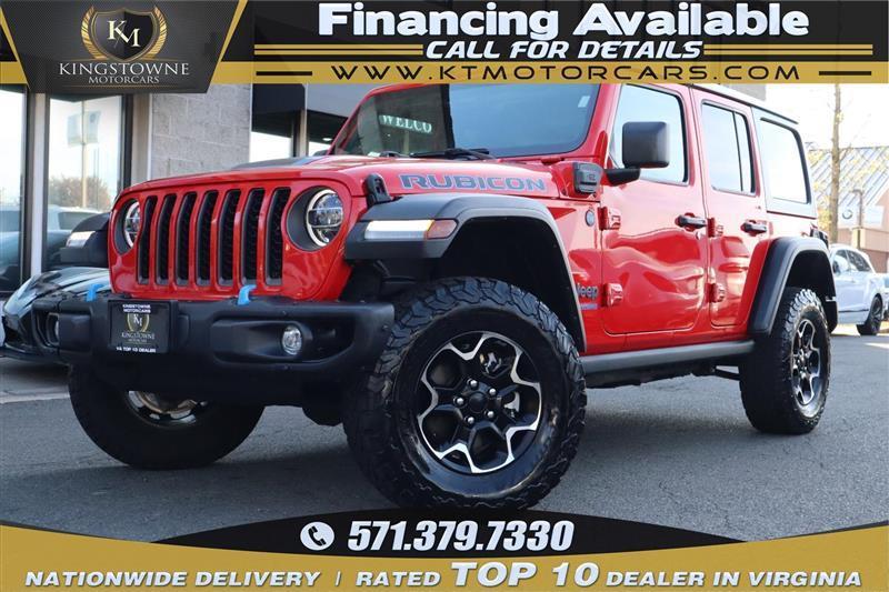 used 2021 Jeep Wrangler Unlimited 4xe car, priced at $32,495