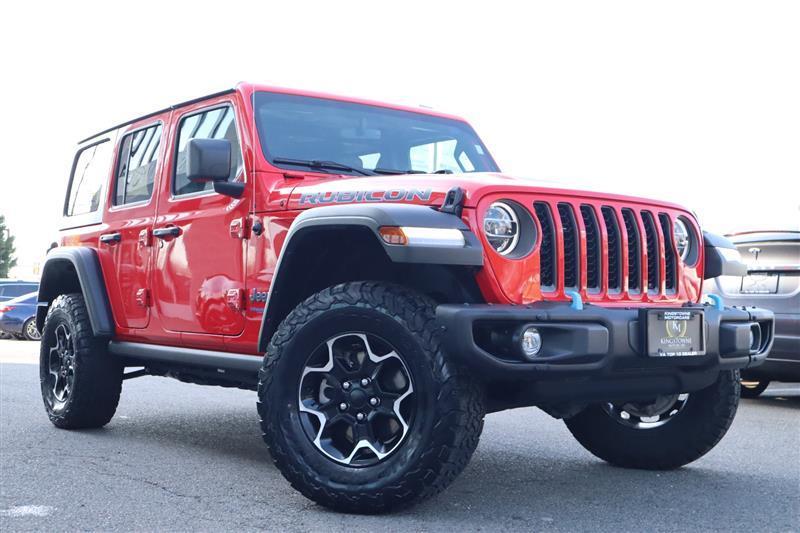 used 2021 Jeep Wrangler Unlimited 4xe car, priced at $33,995