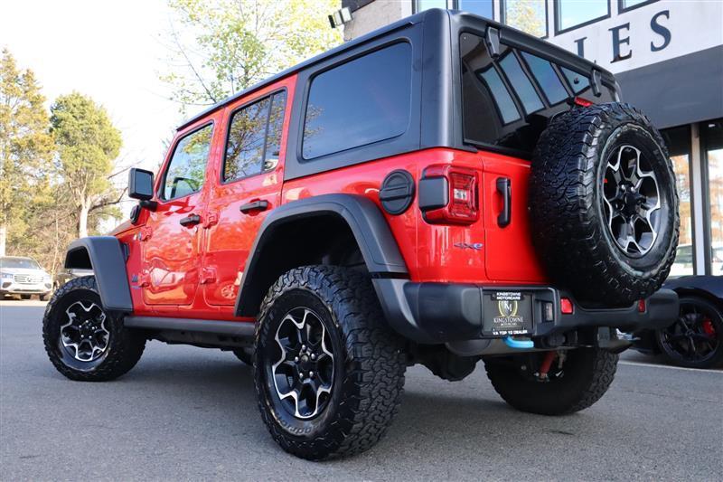 used 2021 Jeep Wrangler Unlimited 4xe car, priced at $33,995