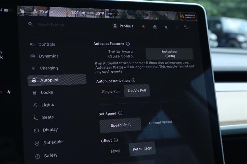 used 2021 Tesla Model 3 car, priced at $23,995