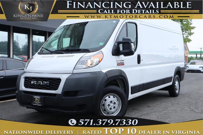 used 2021 Ram ProMaster 2500 car, priced at $24,995
