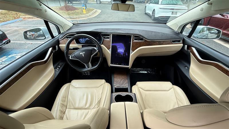 used 2017 Tesla Model X car, priced at $26,995