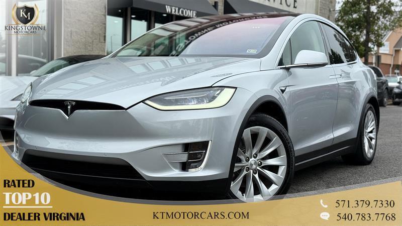 used 2017 Tesla Model X car, priced at $24,995
