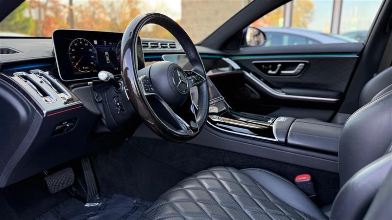 used 2023 Mercedes-Benz S-Class car, priced at $74,995