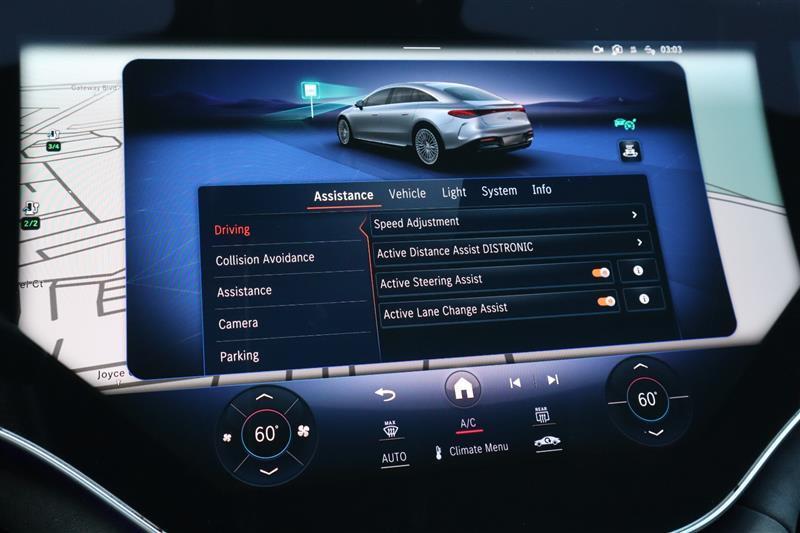 used 2022 Mercedes-Benz EQS 580 car, priced at $49,995
