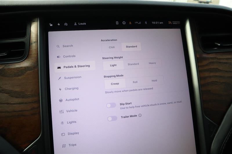 used 2021 Tesla Model X car, priced at $41,995