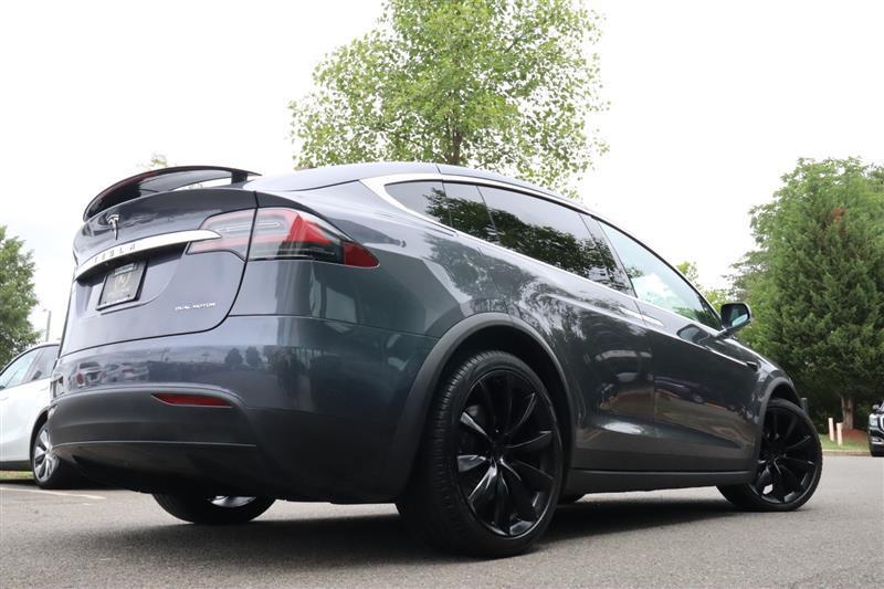 used 2021 Tesla Model X car, priced at $41,995