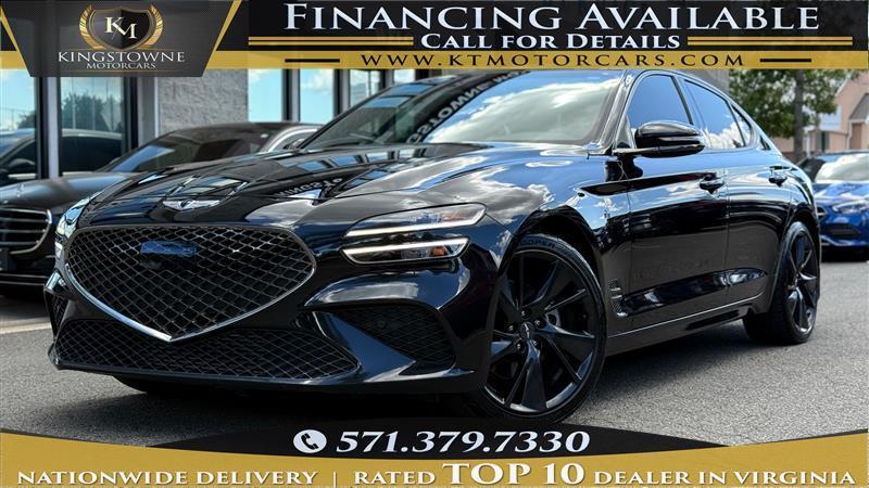 used 2023 Genesis G70 car, priced at $24,995