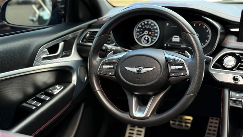 used 2023 Genesis G70 car, priced at $24,995