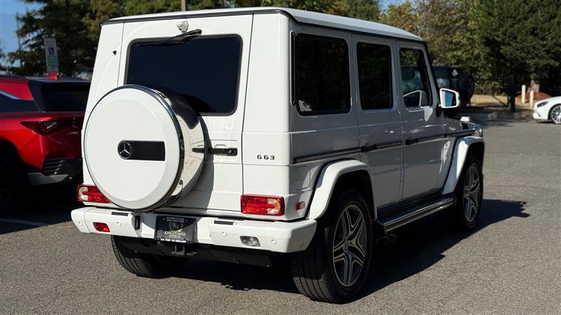 used 2017 Mercedes-Benz AMG G 63 car, priced at $75,995