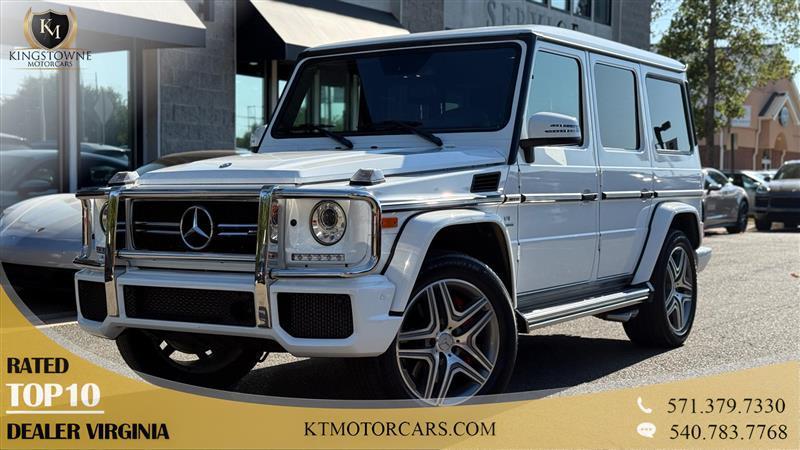 used 2017 Mercedes-Benz AMG G 63 car, priced at $75,995