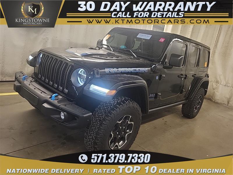 used 2021 Jeep Wrangler Unlimited 4xe car, priced at $32,995