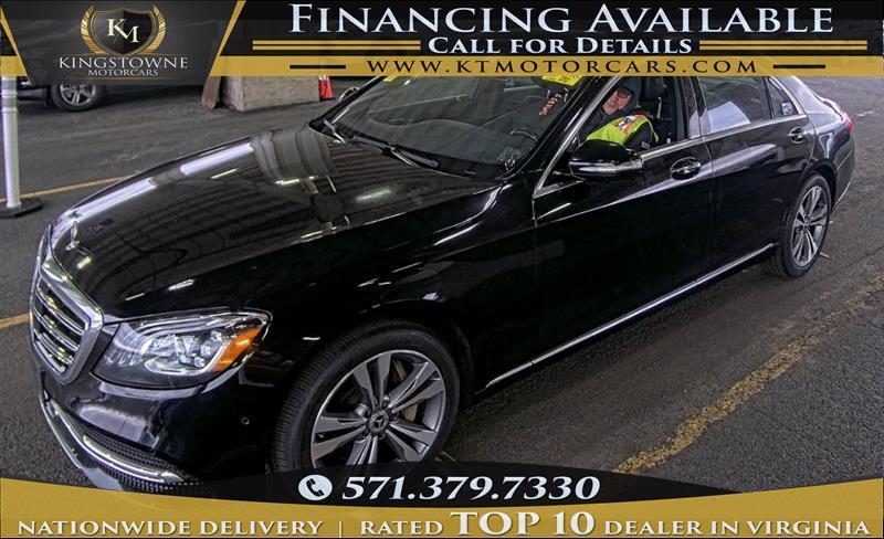 used 2020 Mercedes-Benz S-Class car, priced at $40,995