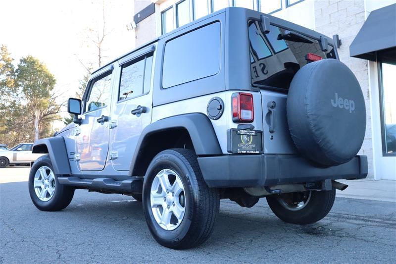 used 2015 Jeep Wrangler Unlimited car, priced at $16,995