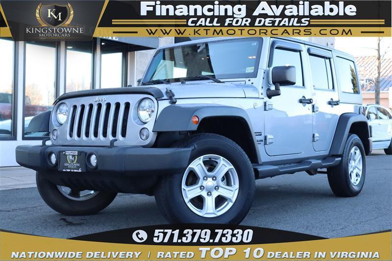 used 2015 Jeep Wrangler Unlimited car, priced at $16,995