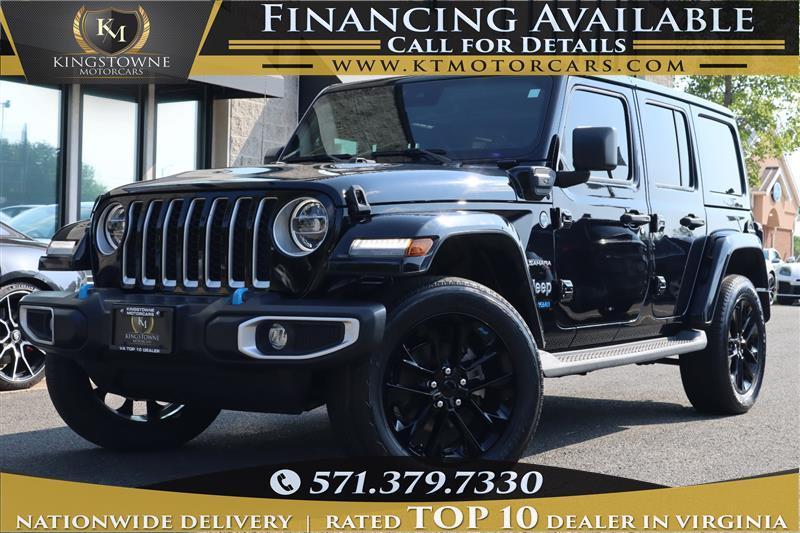 used 2022 Jeep Wrangler Unlimited 4xe car, priced at $30,995