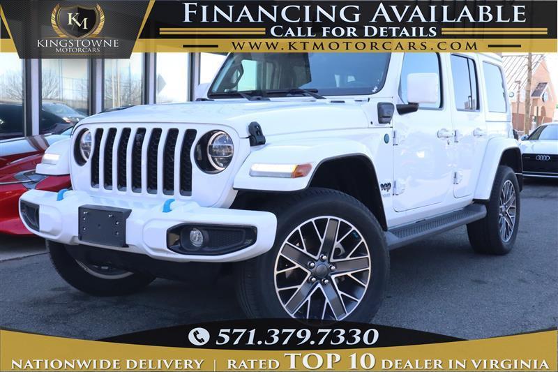 used 2022 Jeep Wrangler Unlimited 4xe car, priced at $31,795