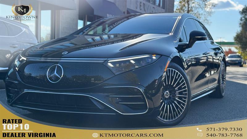 used 2023 Mercedes-Benz EQS 580 car, priced at $51,995