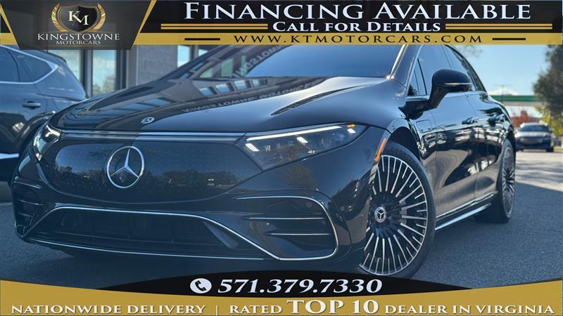 used 2023 Mercedes-Benz EQS 580 car, priced at $52,995