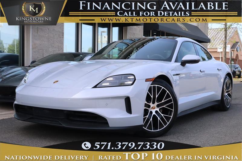 used 2025 Porsche Taycan car, priced at $94,995