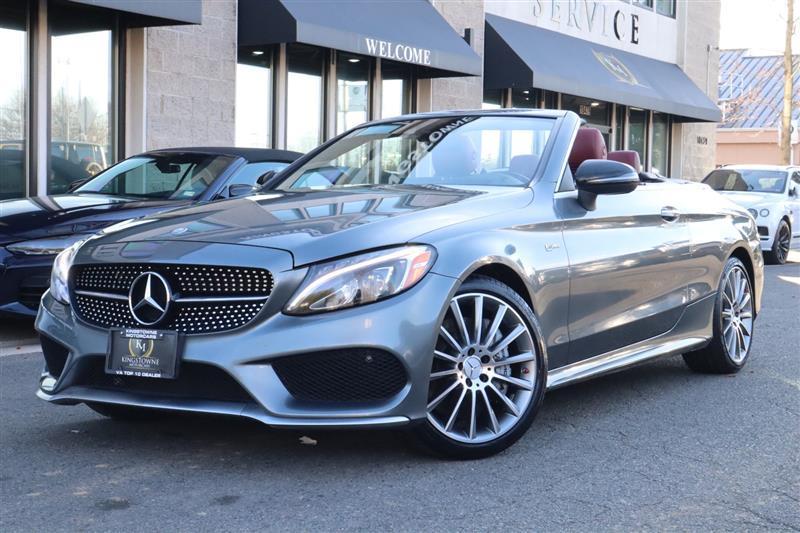 used 2017 Mercedes-Benz AMG C 43 car, priced at $30,995