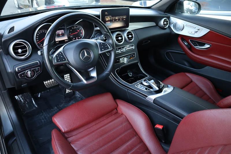 used 2017 Mercedes-Benz AMG C 43 car, priced at $30,995