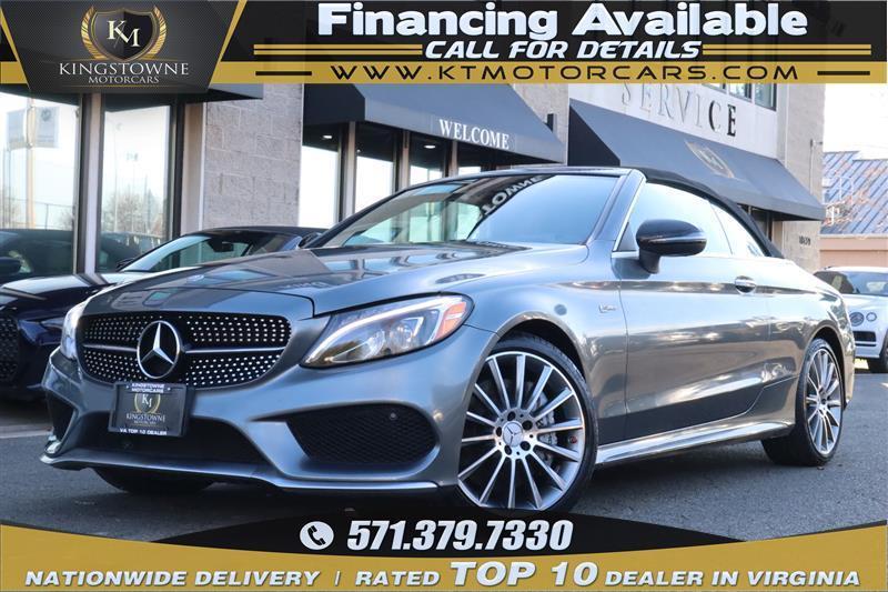 used 2017 Mercedes-Benz AMG C 43 car, priced at $30,995