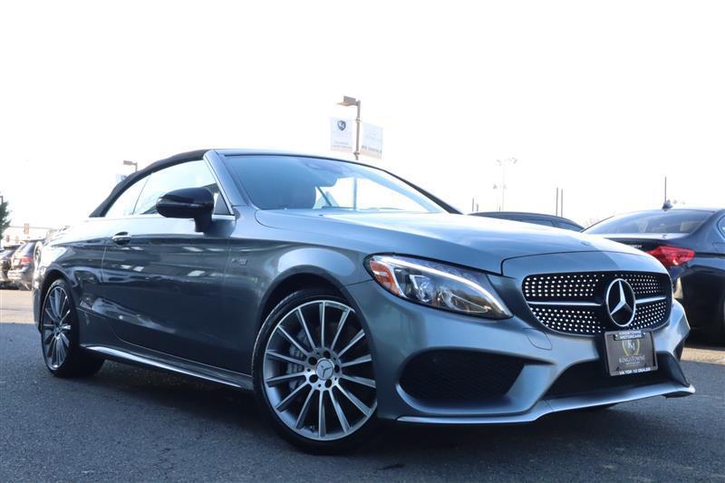 used 2017 Mercedes-Benz AMG C 43 car, priced at $30,995