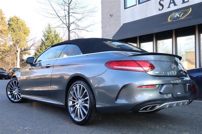 used 2017 Mercedes-Benz AMG C 43 car, priced at $30,995