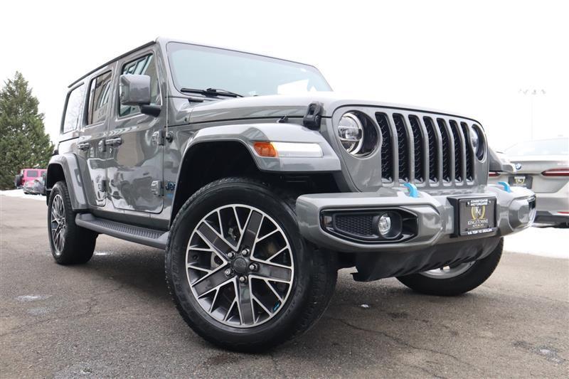 used 2022 Jeep Wrangler Unlimited 4xe car, priced at $31,995