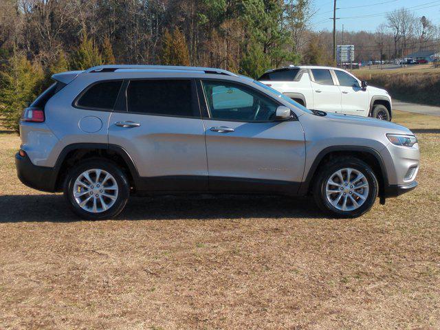 used 2021 Jeep Cherokee car, priced at $17,900