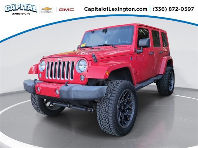 used 2016 Jeep Wrangler Unlimited car, priced at $16,799