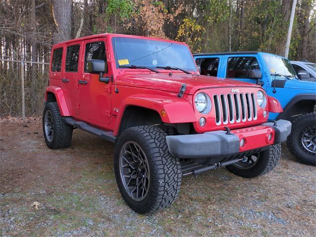 used 2016 Jeep Wrangler Unlimited car, priced at $16,799