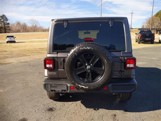 used 2021 Jeep Wrangler Unlimited car, priced at $33,499