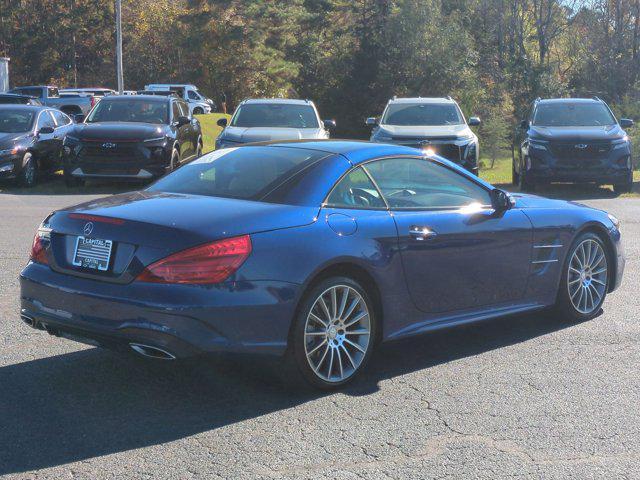 used 2017 Mercedes-Benz SL 550 car, priced at $45,695