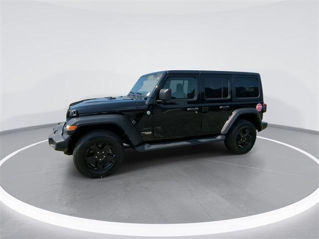 used 2021 Jeep Wrangler Unlimited car, priced at $29,728