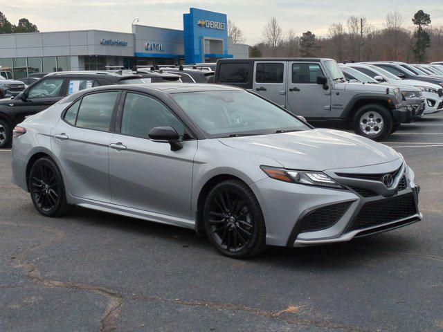 used 2021 Toyota Camry car, priced at $26,100