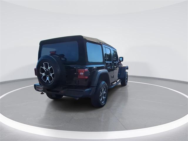 used 2021 Jeep Wrangler Unlimited car, priced at $35,399