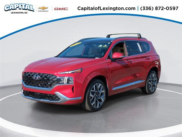 used 2022 Hyundai Santa Fe car, priced at $26,500
