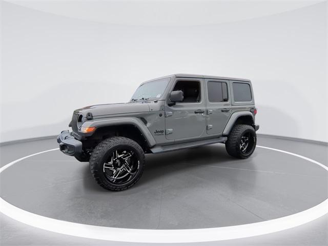 used 2021 Jeep Wrangler Unlimited car, priced at $31,700