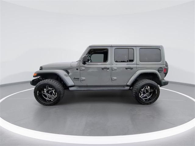 used 2021 Jeep Wrangler Unlimited car, priced at $31,700