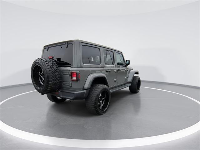 used 2021 Jeep Wrangler Unlimited car, priced at $31,700