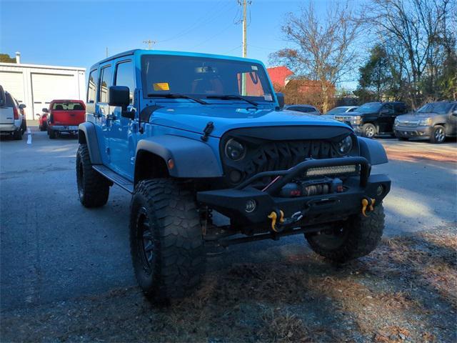 used 2017 Jeep Wrangler Unlimited car, priced at $19,445