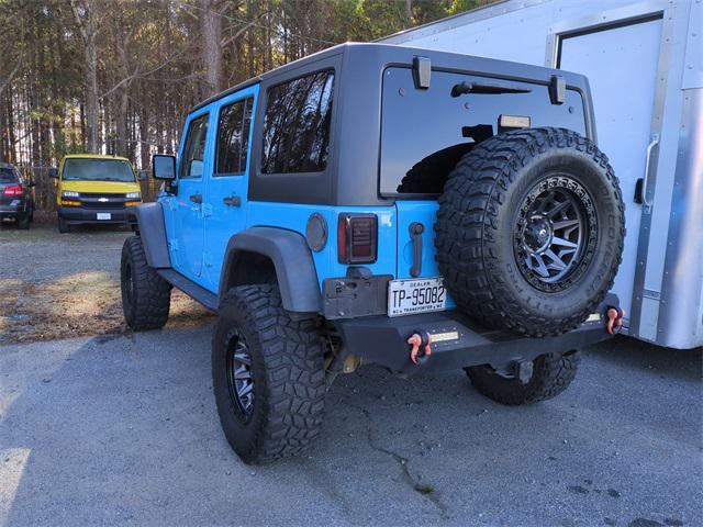 used 2017 Jeep Wrangler Unlimited car, priced at $19,445
