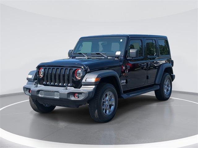 used 2020 Jeep Wrangler Unlimited car, priced at $29,294